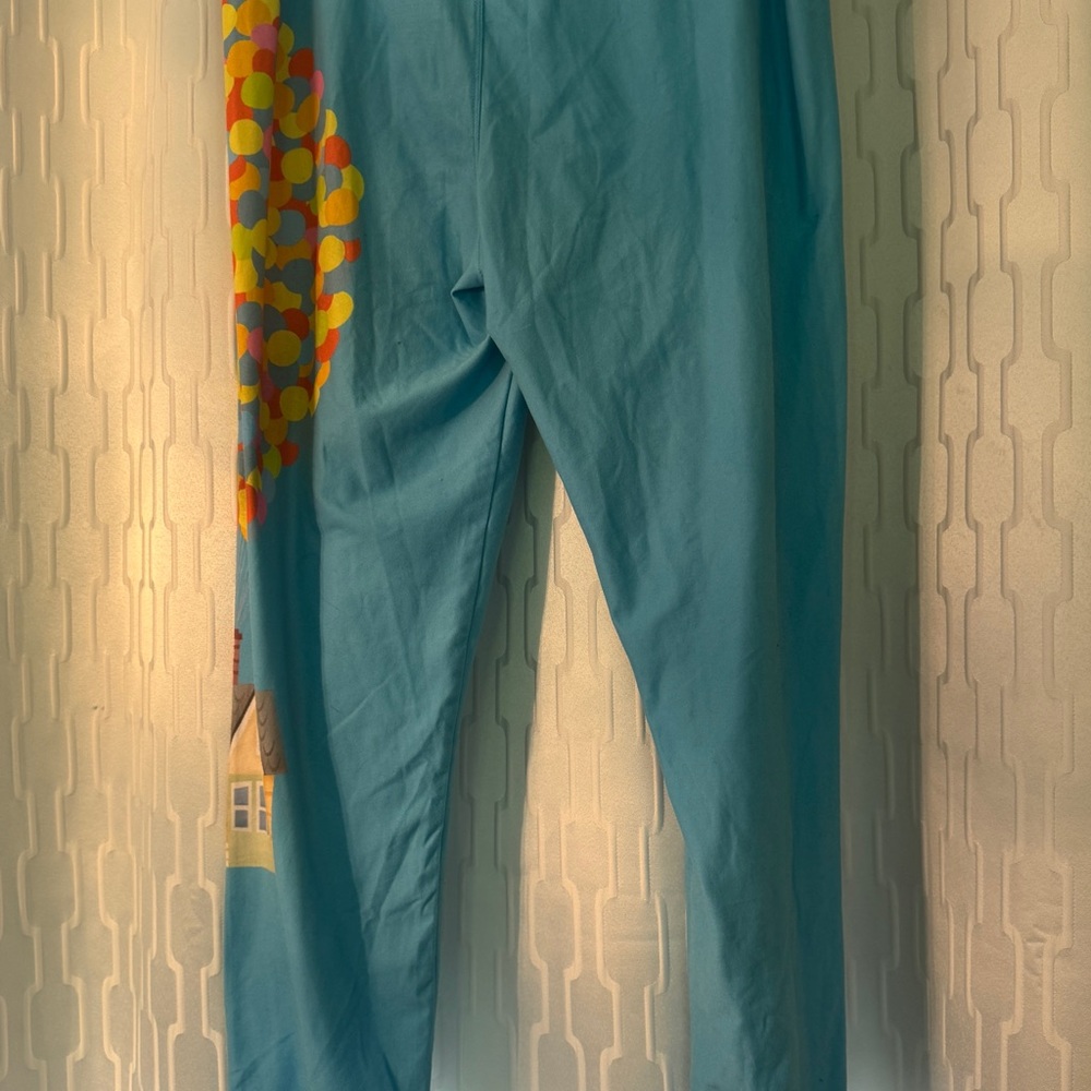 Women’s Disney Up Themed Leggings- Size L - Picture 5 of 5